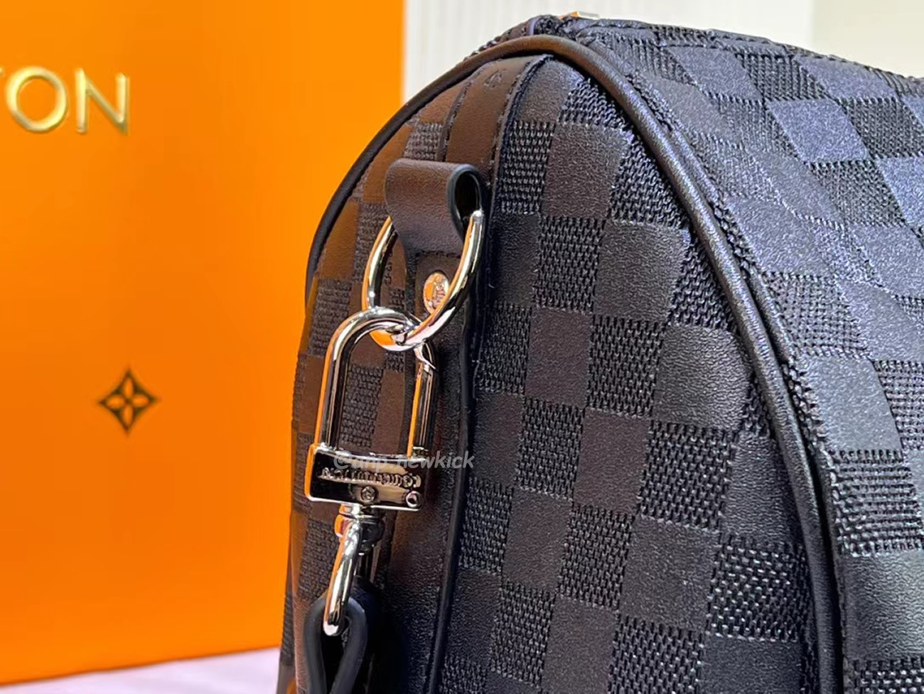 Louis Vuitton Keepall Bandouliere Monogram 50 Navy Duffel Bag (41) - www.newkick.vip